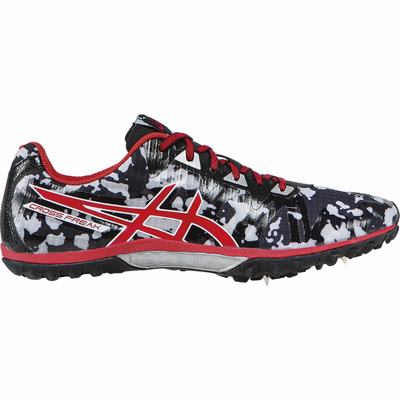 Asics Cross Freak 2 - Miesten Piikkarit - Mustat/Punainen